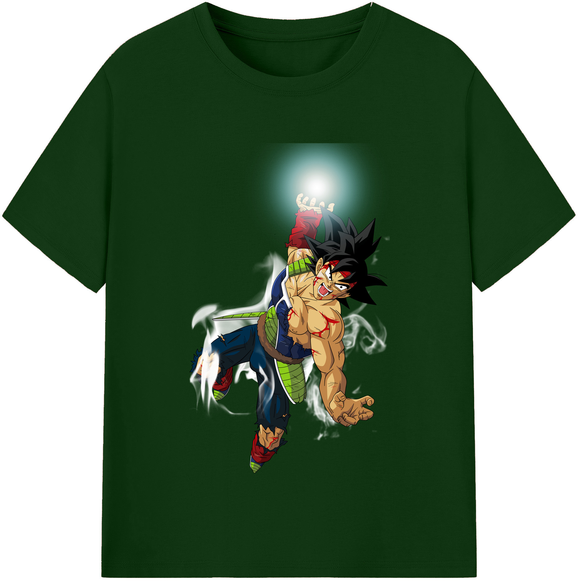 （画像用） ドラゴンボール バーダック DRAGON BALL Burdock 綿100％半袖Tシャツ（フロントプリント）